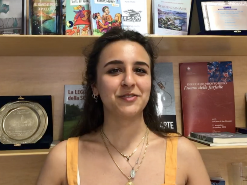 VIDEO - Letizia di Occimiano, ”centina” del Liceo Linguistico con la passione del volo